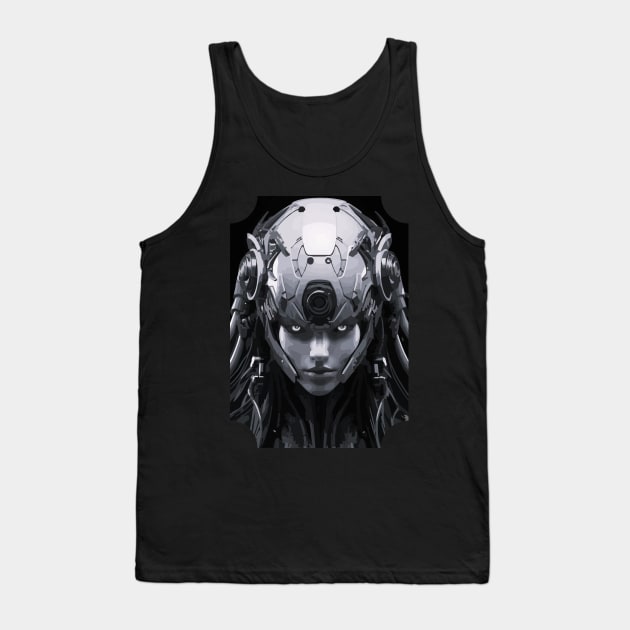 Female android Tank Top by AdiDsgn